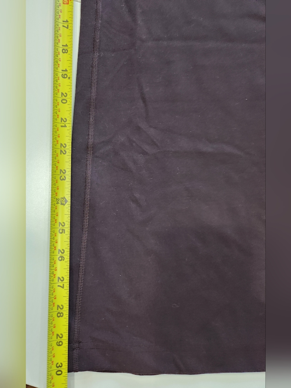Lululemon Groove Super-High-Rise Flared Pant Nulu - Espresso - Sz 12 - Picture 9 of 10